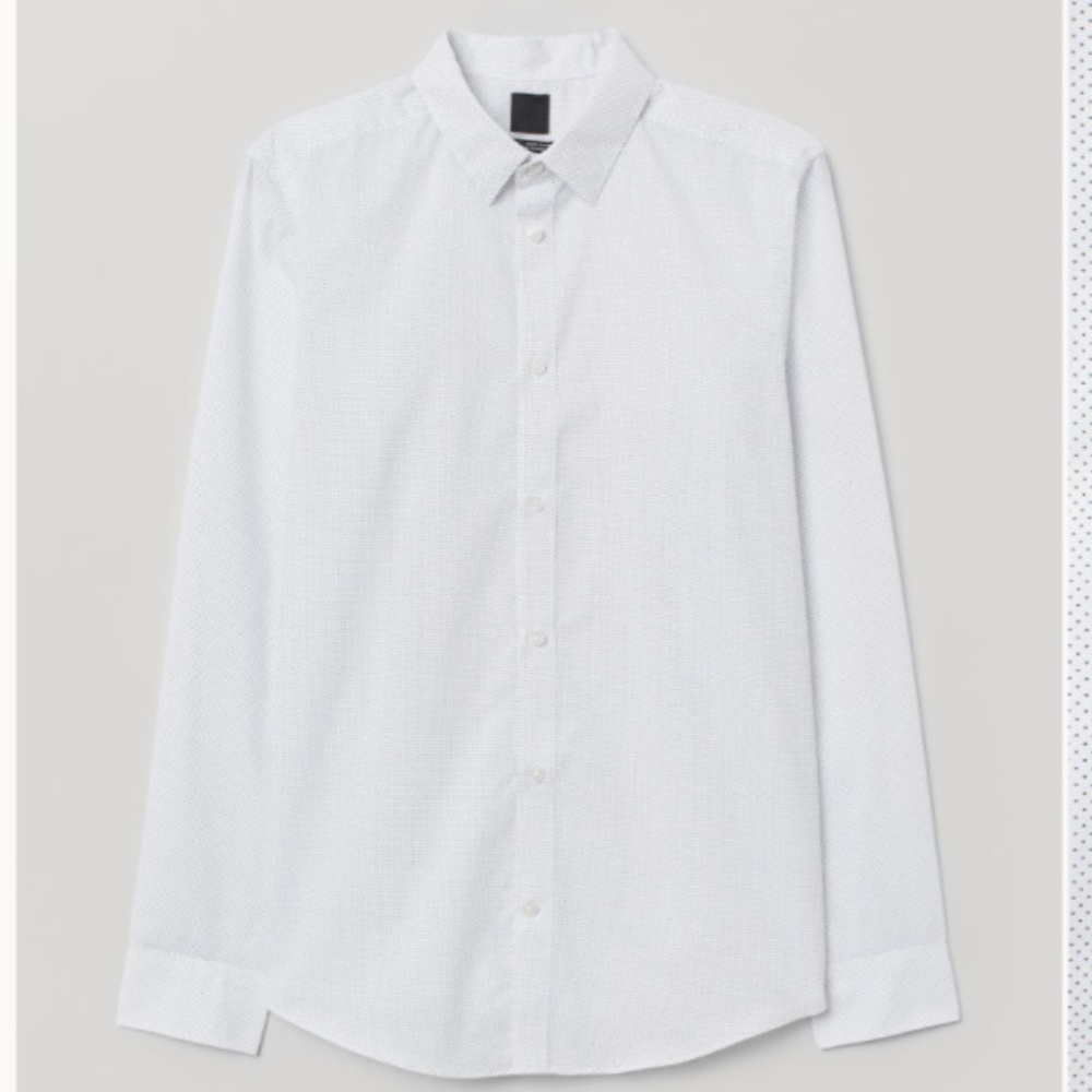 Slim Fit Easy-iron Shirt